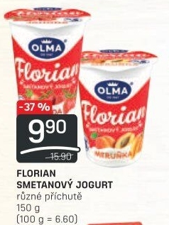 Jogurt smetanový Florian Olma