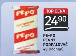 Podpalovač pevný Pe-Po