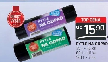 Pytle na odpadky Dobrý Výběr