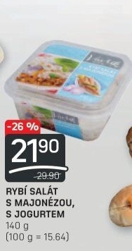 Rybí salát s majonézou Lahůdky Vavřík