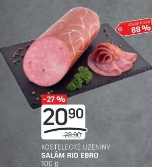 Salám Rio Ebro Kostelecké uzeniny