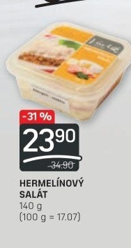 Salát hermelínový Lahůdky Vavřík