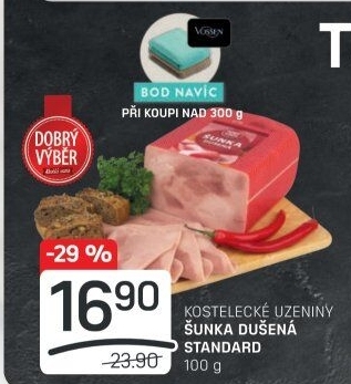 Šunka dušená standard Dobrý Výběr