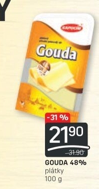 Sýr Gouda 48% Kapucín