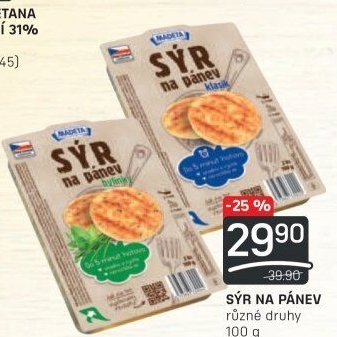 Sýr na pánev Madeta