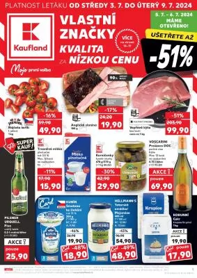 akční leták Kaufland 3.7.2024-9.7.2024