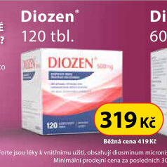Doplněk stravy pro žilní systém Diozen
