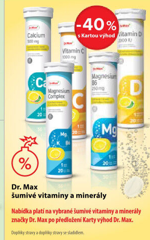 Dr. Max Power Complex 20 šumivých tablet