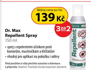 Dr. Max Repellent Spray 150 ml