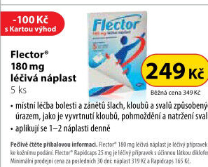 Náplasti léčivé Flector