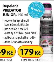 Repelent ve spreji Junior Predator Leroy