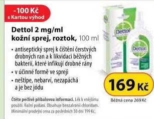 Sprej antiseptický Dettol