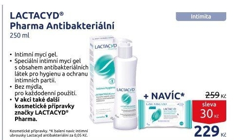 Intimní emulze Pharma Lactacyd
