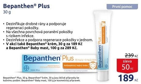 Krém hojivý Bepanthen Plus