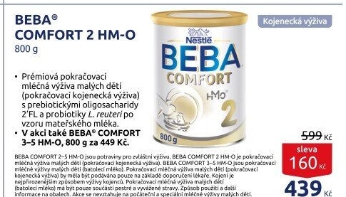 Výživa mléčná Comfort Beba Nestlé