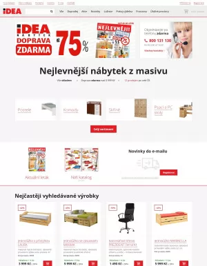akční leták IDEA nábytek 2.7.2024-8.7.2024