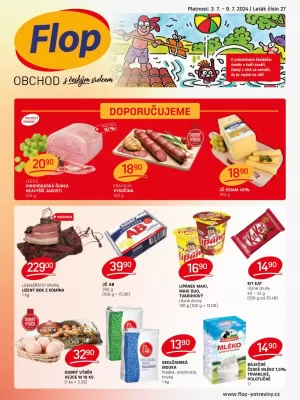 akční leták FLOP 3.7.2024-9.7.2024