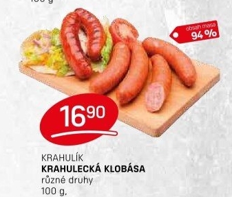 Krahulecká klobása Krahulík