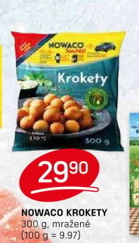 Krokety mražené Nowaco