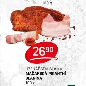 Maďarská slanina pikantní Sláma