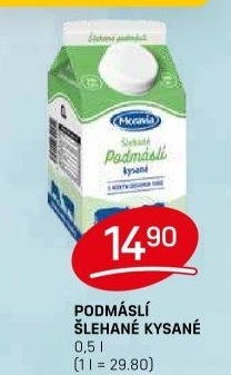 Nápoj podmáslí šlehané kysané Moravia