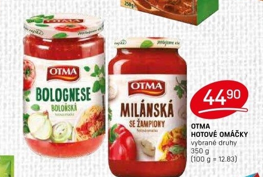 Omáčky hotové Gurmán Otma