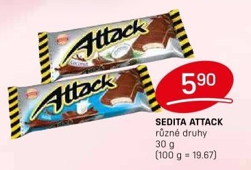 Oplatky Attack Sedita