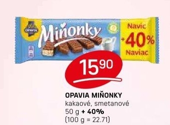 Oplatky Miňonky Opavia