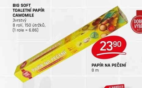 Papír na pečení Dobrý Výběr