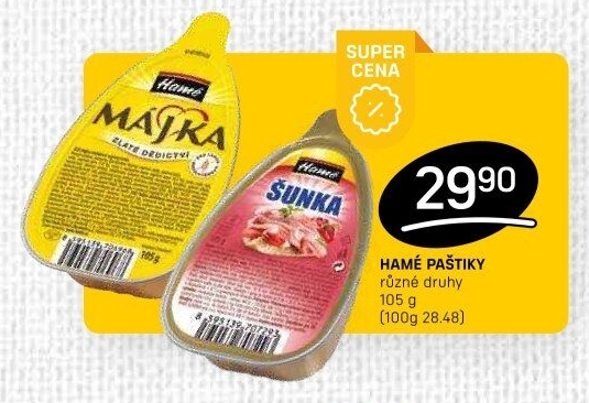 Paštiky Hamé