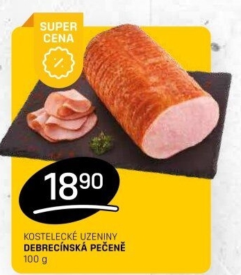 Pečeně debrecínská Kostelecké uzeniny