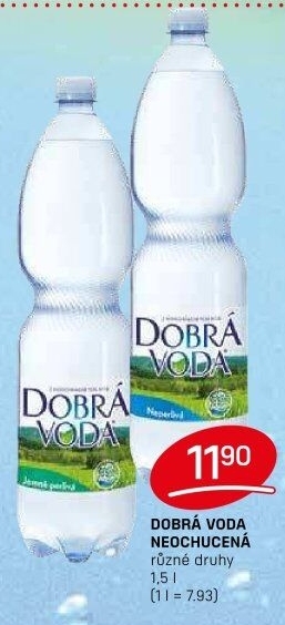 Přírodní voda Dobrá voda