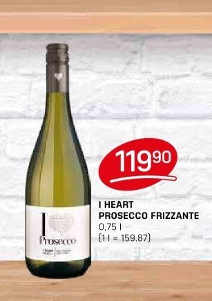 Prosecco Frizzante I Heart