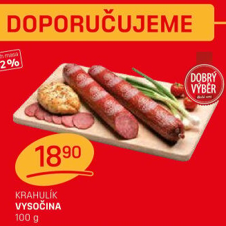 Salám Vysočina Krahulík