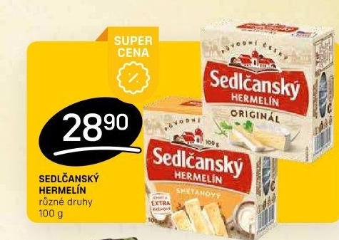 Sýr Hermelín Sedlčanský