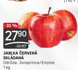 Jablka červená