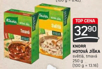 Jíška hotová Knorr