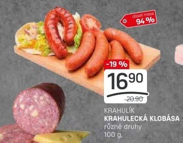 Krahulecká klobása Krahulík