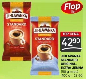 Mletá káva Standard Jihlavanka