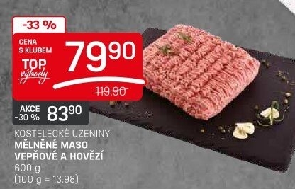 Mleté maso mix Kostelecké uzeniny