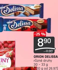Oplatky celomáčené Delissa Orion