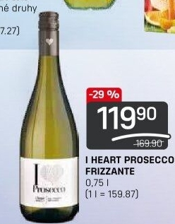 Prosecco Frizzante I Heart