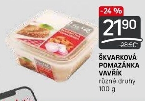 Škvarková pomazánka Lahůdky Vavřík