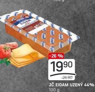 Sýr Eidam uzený 44% Jihočeský Madeta