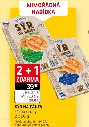 Sýr na pánev Madeta
