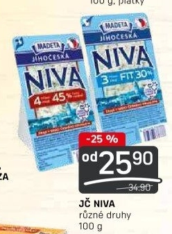 Sýr Niva Jihočeská Madeta