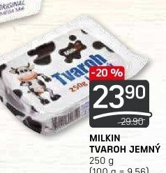 Tvaroh jemný Milkin