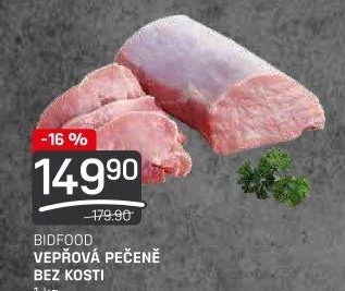 Vepřová pečeně bez kosti Bidfood