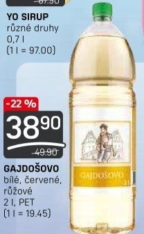 Víno Gajdošovo Vinařství Mutěnice