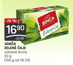 Zelený čaj Jemča